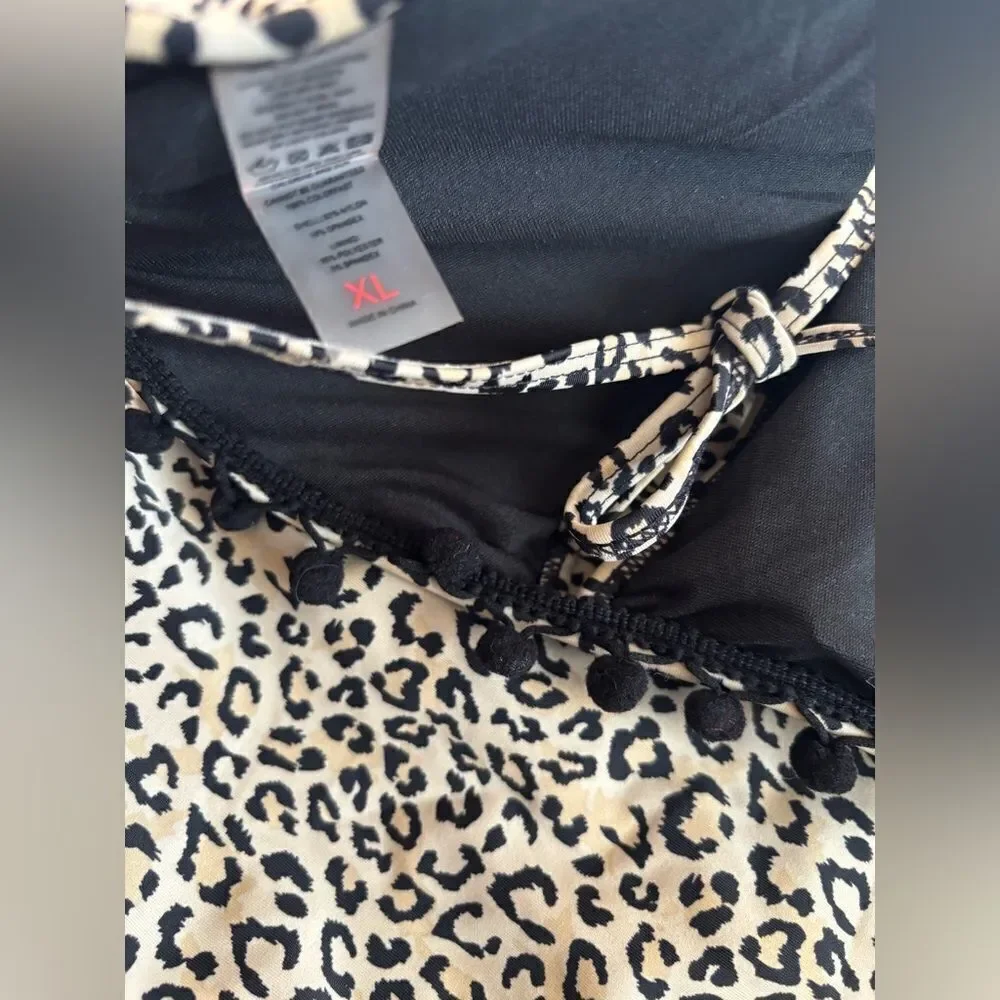 Leopard Print Bikini Set NWOT